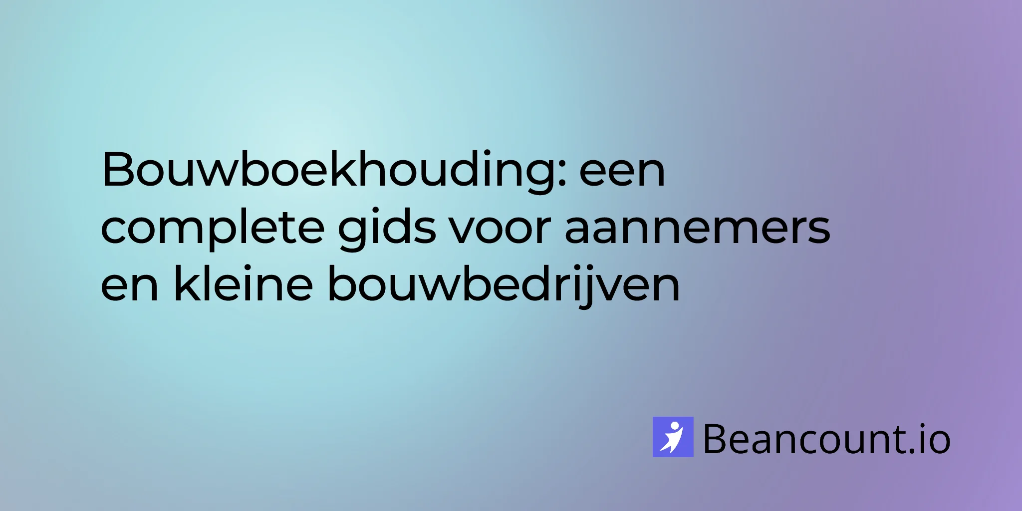 Bouwboekhouding