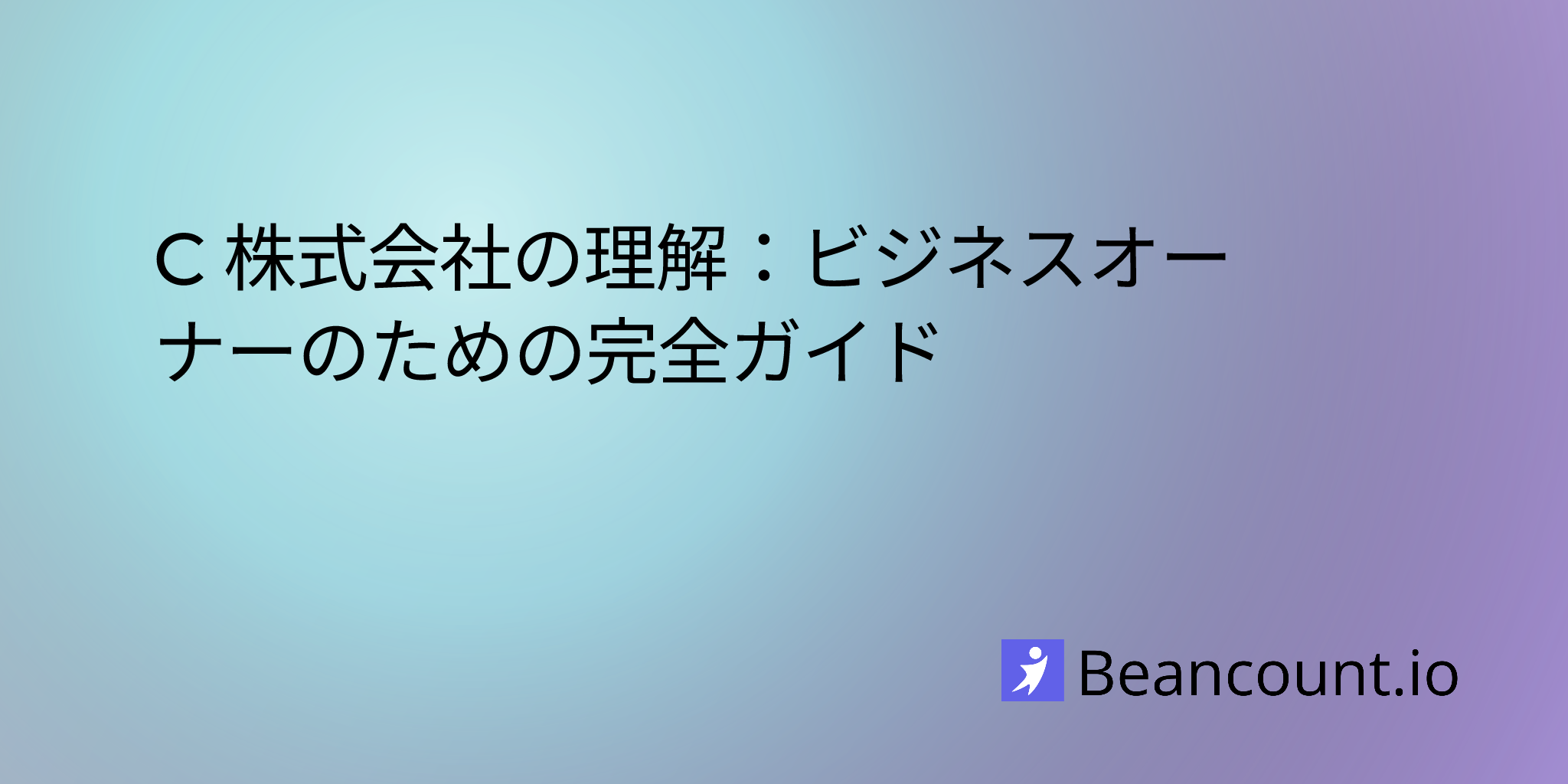 C 株式会社の理解：ビジネスオーナーのための完全ガイド