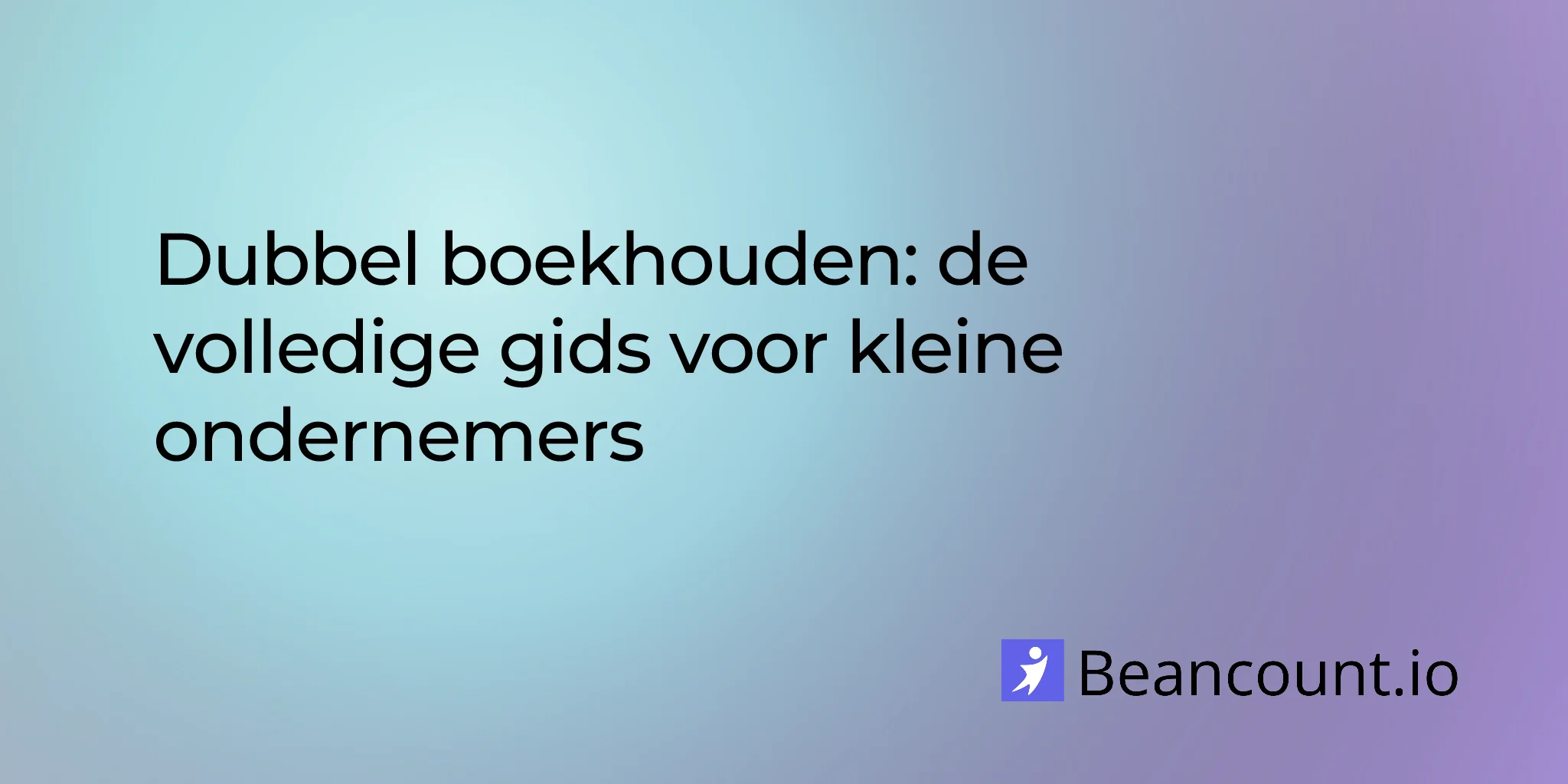 Dubbel boekhouden