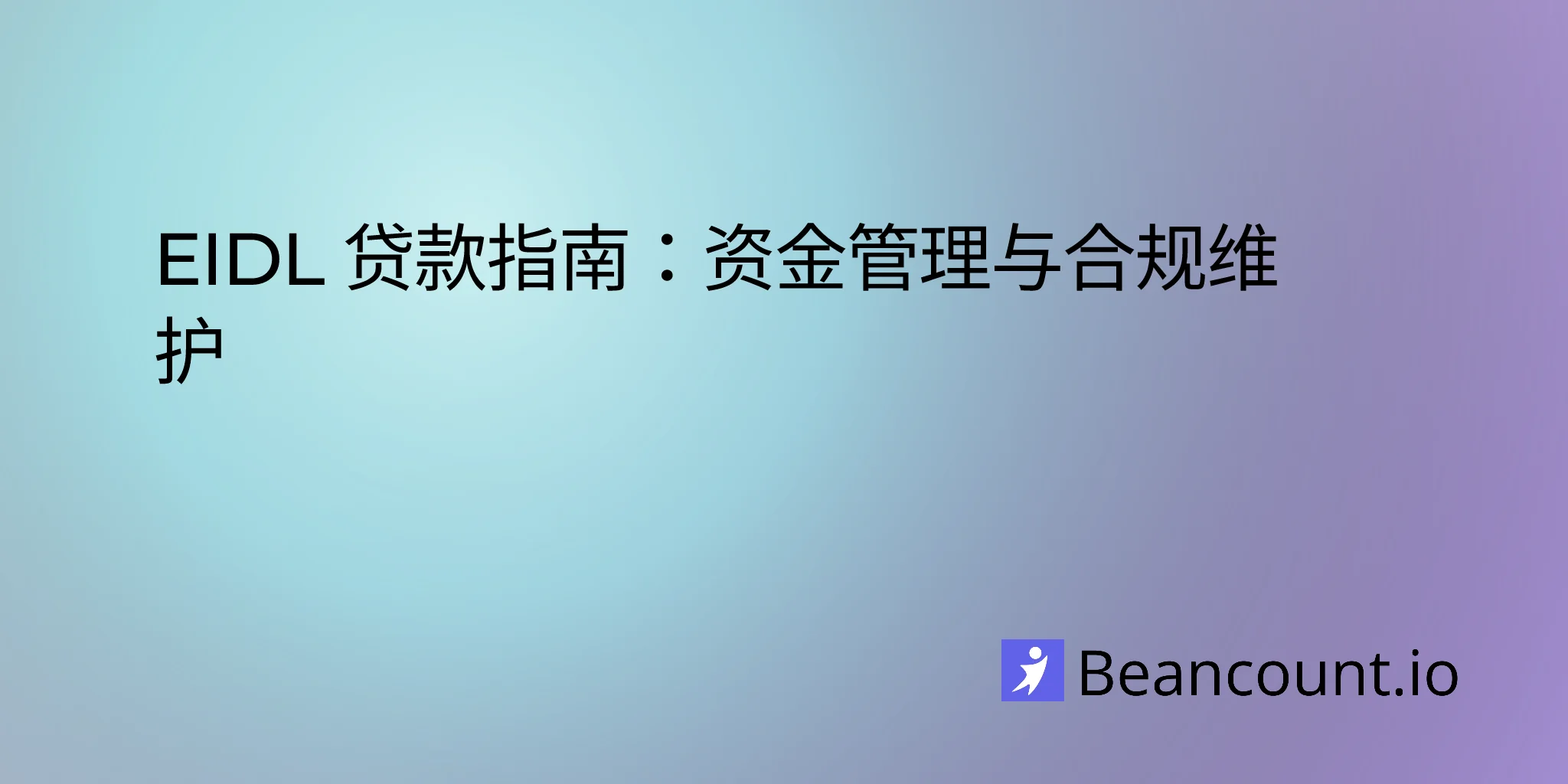 EIDL 贷款指南：资金管理与运营合规