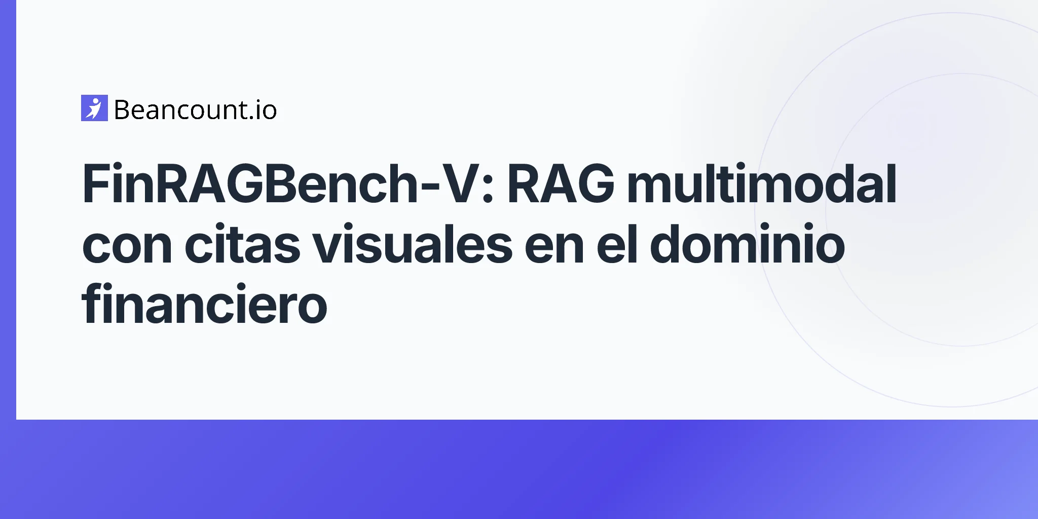 FinRAGBench-V: RAG multimodal con citas visuales en el dominio financiero