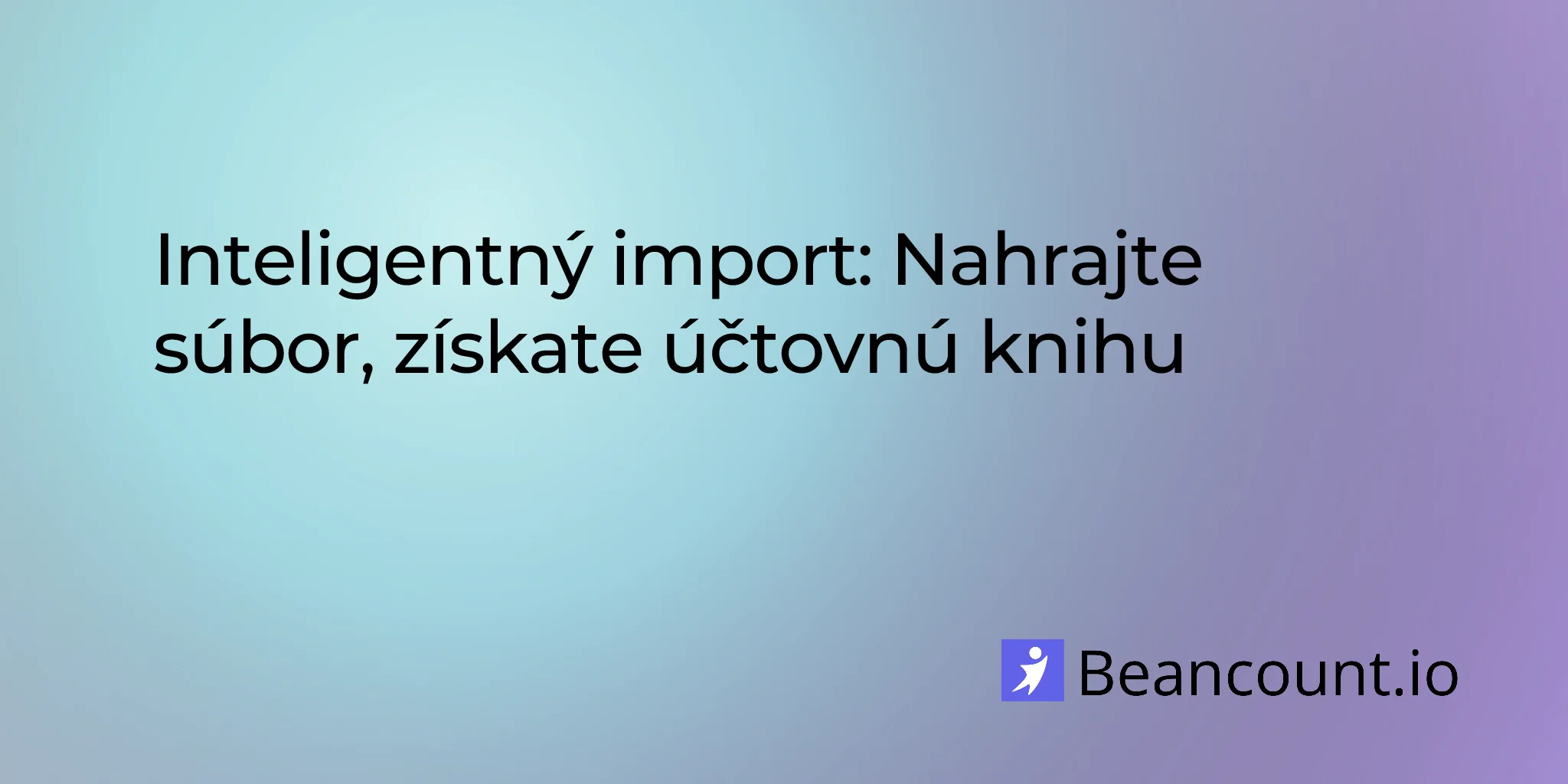 Inteligentný import pre Beancount.io