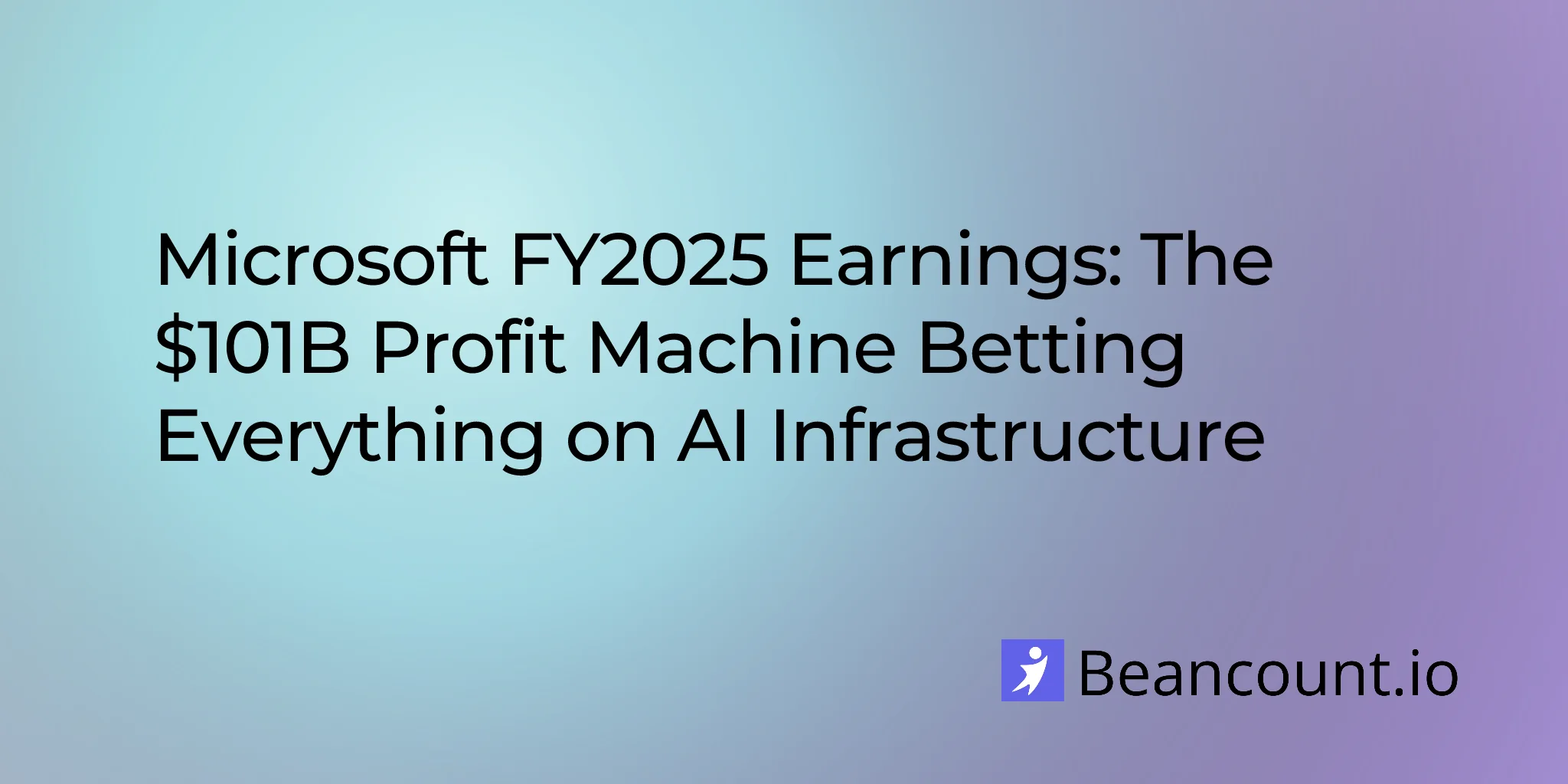 Microsoft FY2025 Earnings