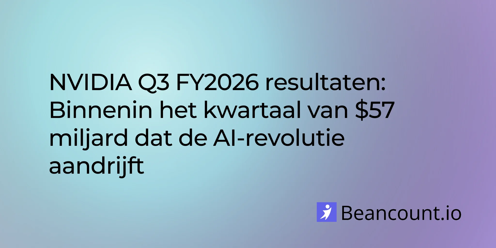 NVIDIA Q3 FY2026 resultaten