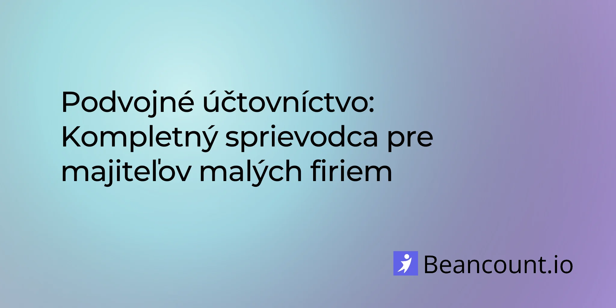 Podvojné účtovníctvo