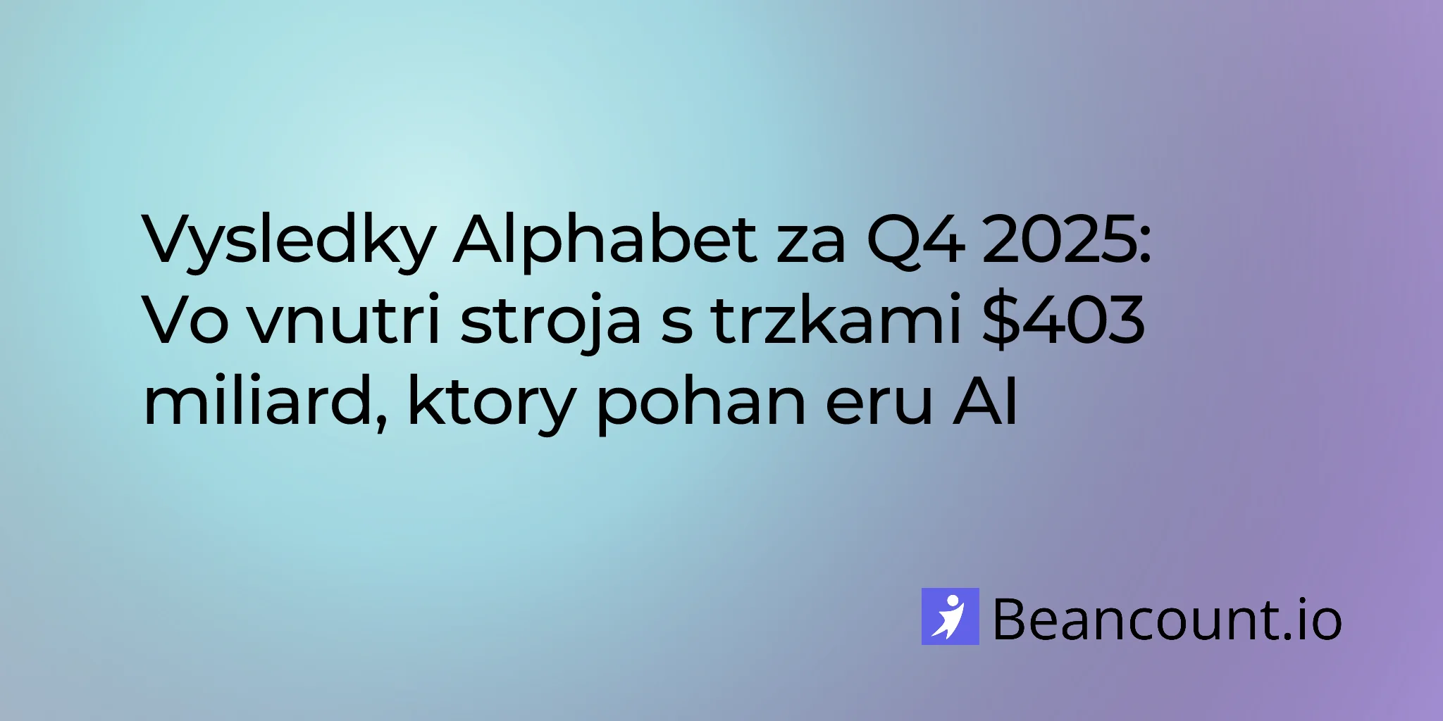 Vysledky Alphabet za Q4 2025