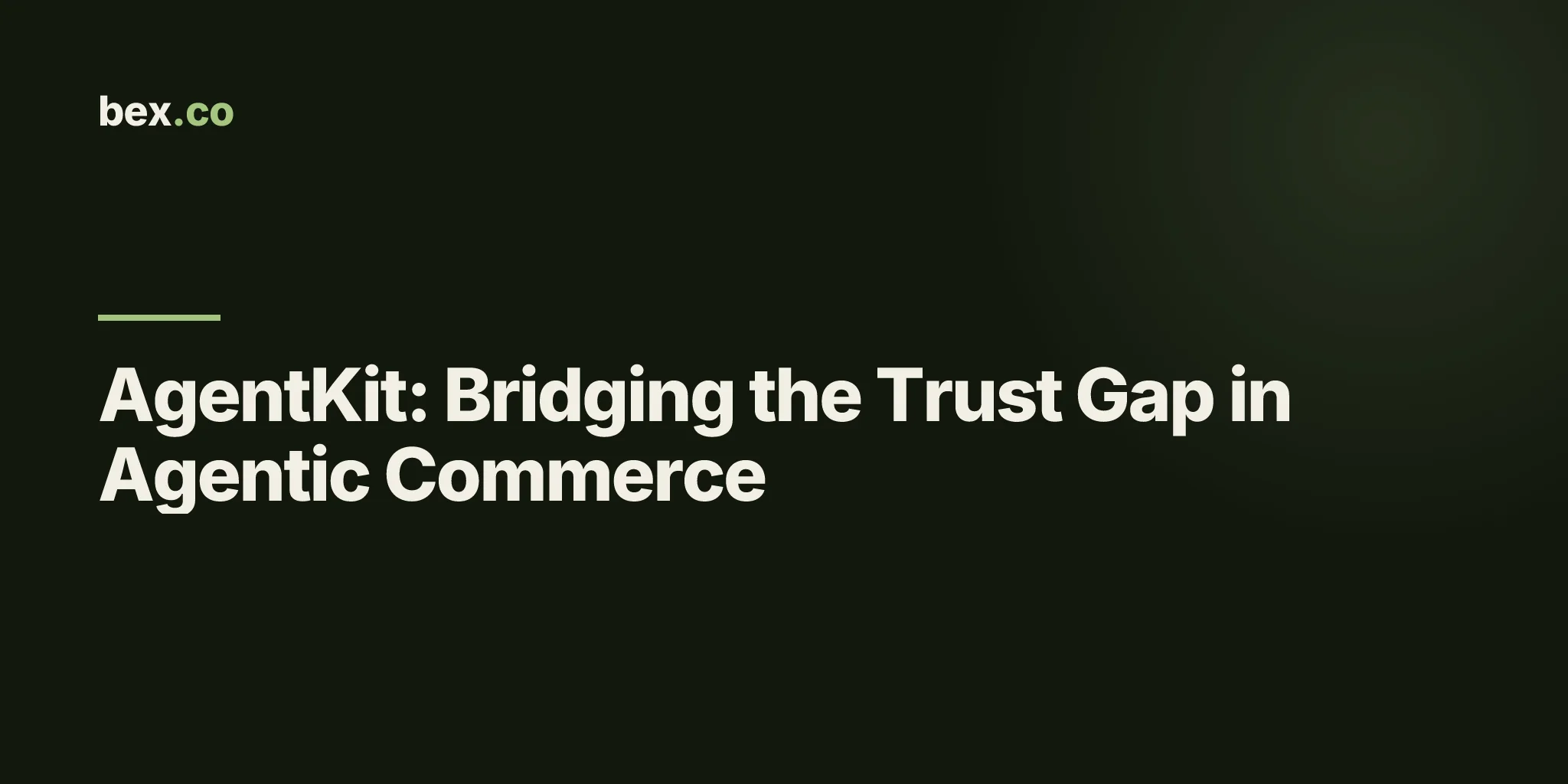 AgentKit: Bridging the Trust Gap in Agentic Commerce