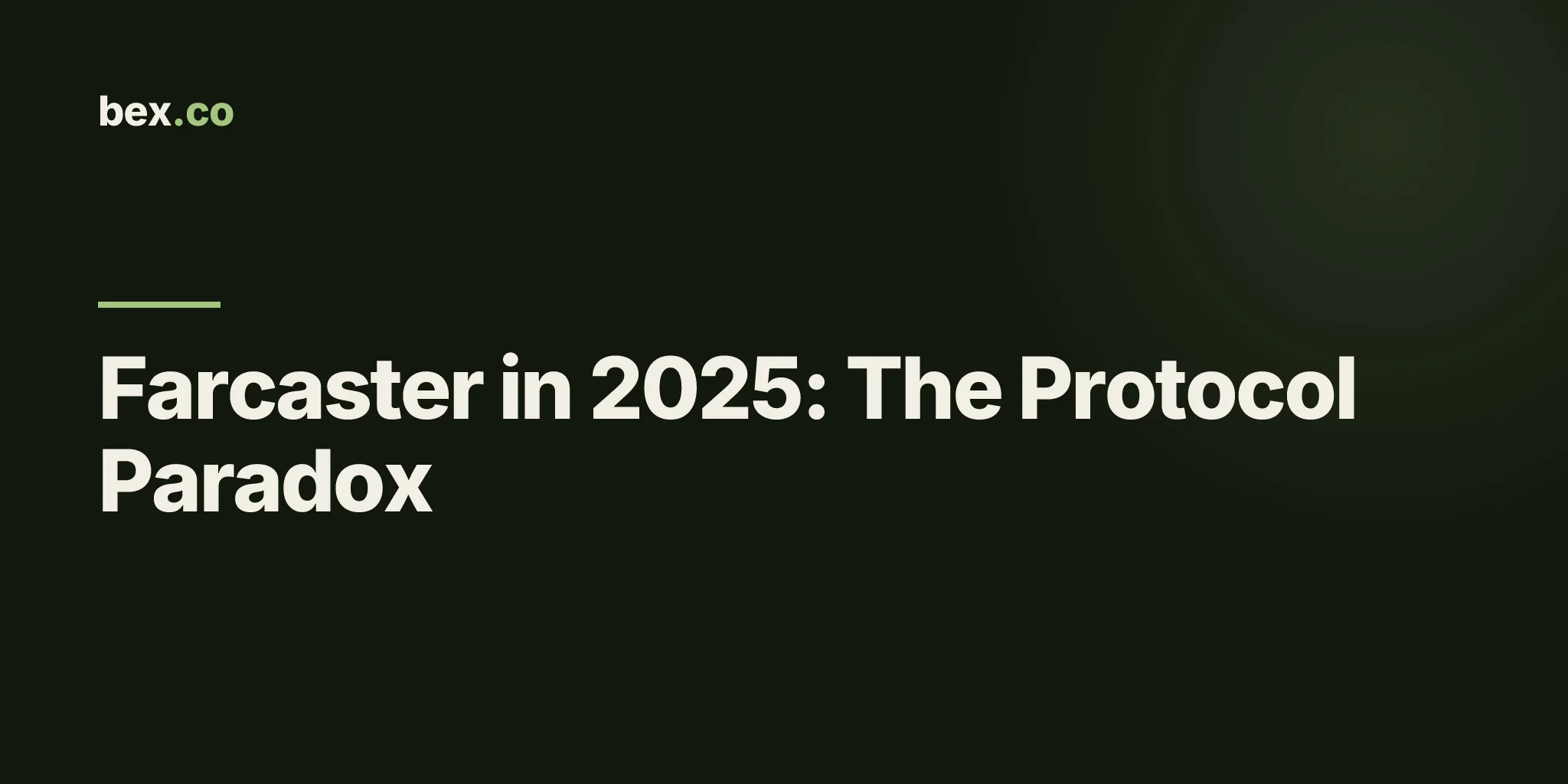Farcaster in 2025: The Protocol Paradox