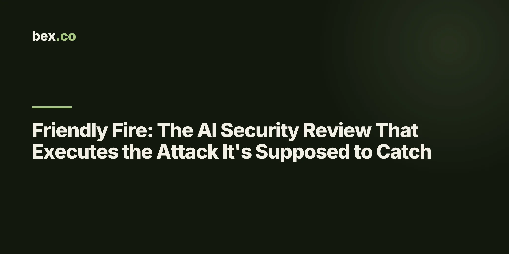 Friendly Fire: The AI Security Review That Executes the Attack It's Supposed to Catch