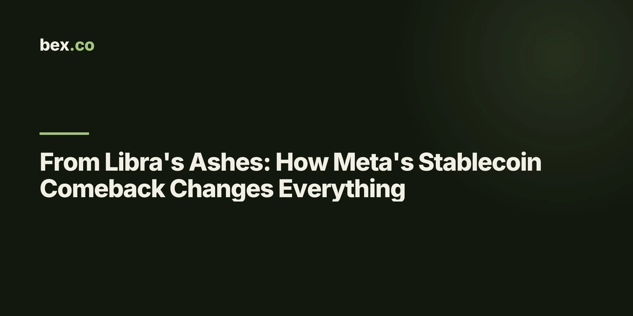 From Libra's Ashes: How Meta's Stablecoin Comeback Changes Everything