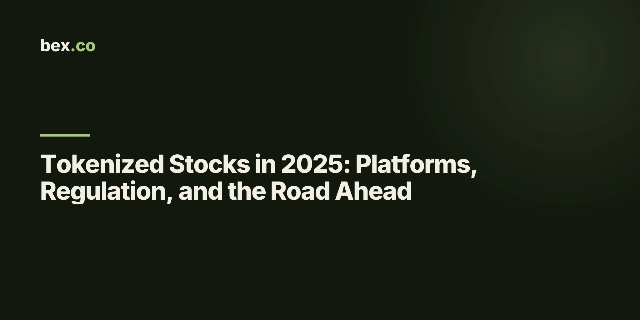 Tokenized Stocks in 2025: Platforms, Regulation, and the Road Ahead