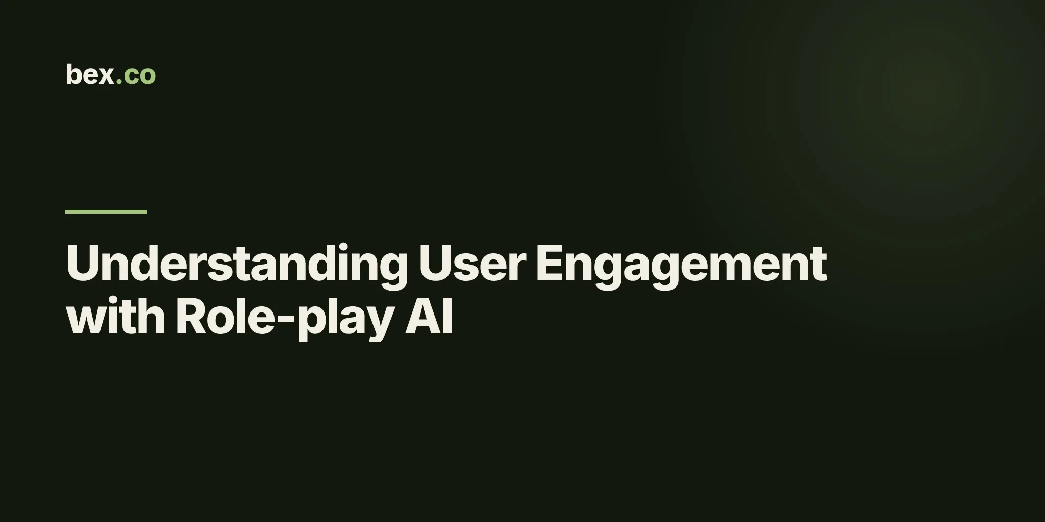 Understanding User Engagement with Role-play AI