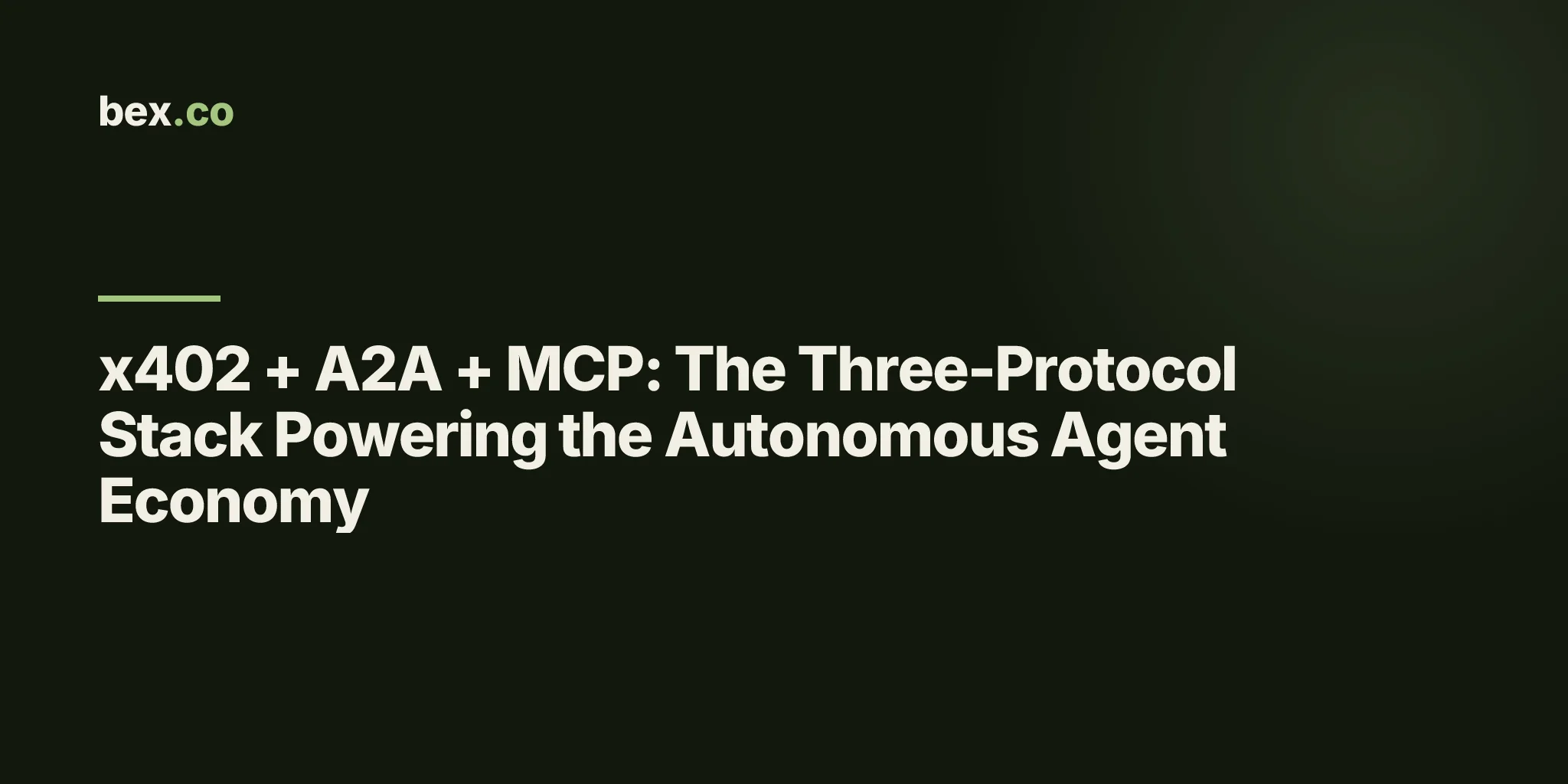x402 + A2A + MCP: The Three-Protocol Stack Powering the Autonomous Agent Economy