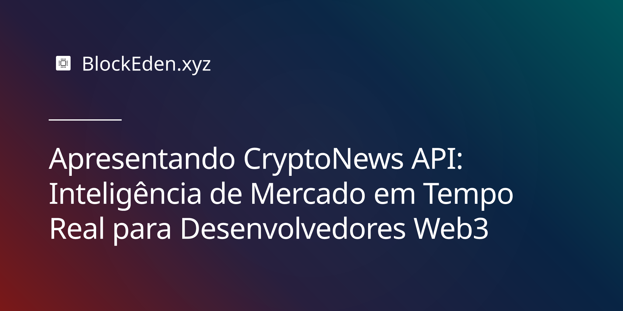 CryptoNews API