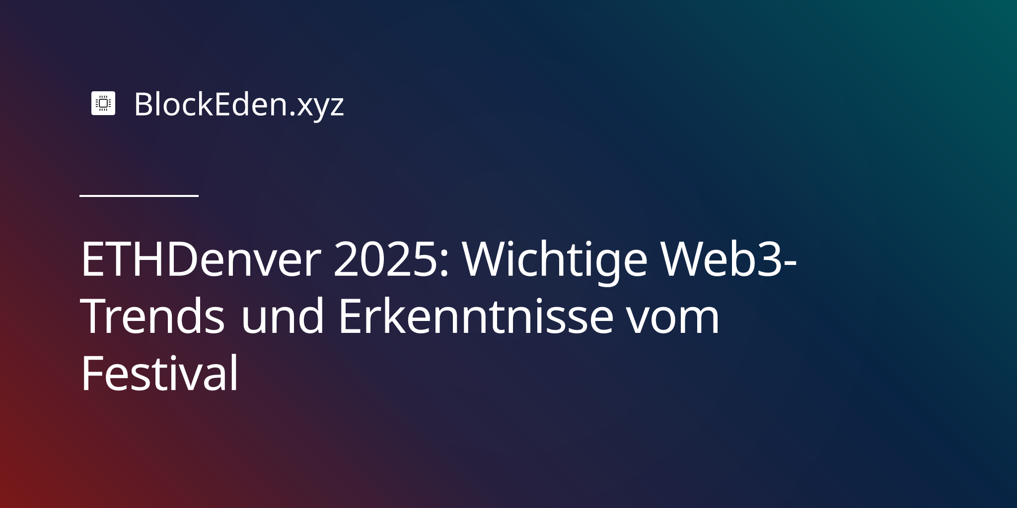 ETHDenver 2025