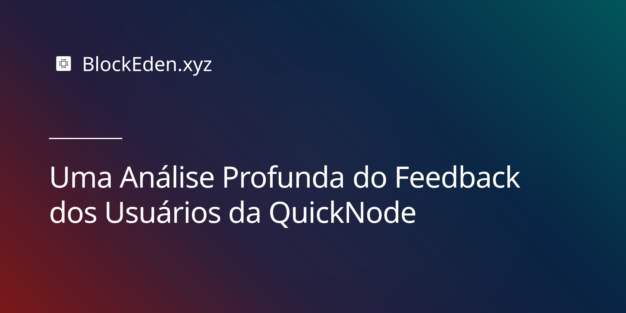 Uma Análise Profunda do Feedback dos Usuários da QuickNode: Desempenho, Preços e a Perspectiva de um Desenvolvedor