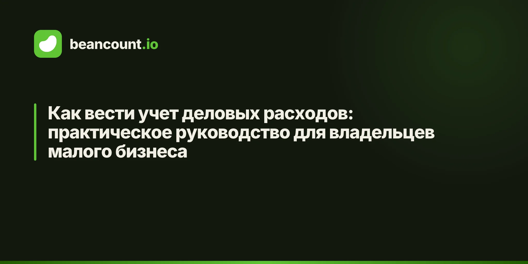 Как вести учет деловых расходов: практическое руководство для владельцев малого бизнеса
