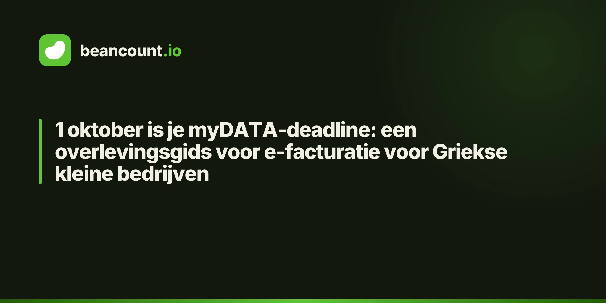 1 oktober is je myDATA-deadline: een overlevingsgids voor e-facturatie voor Griekse kleine bedrijven