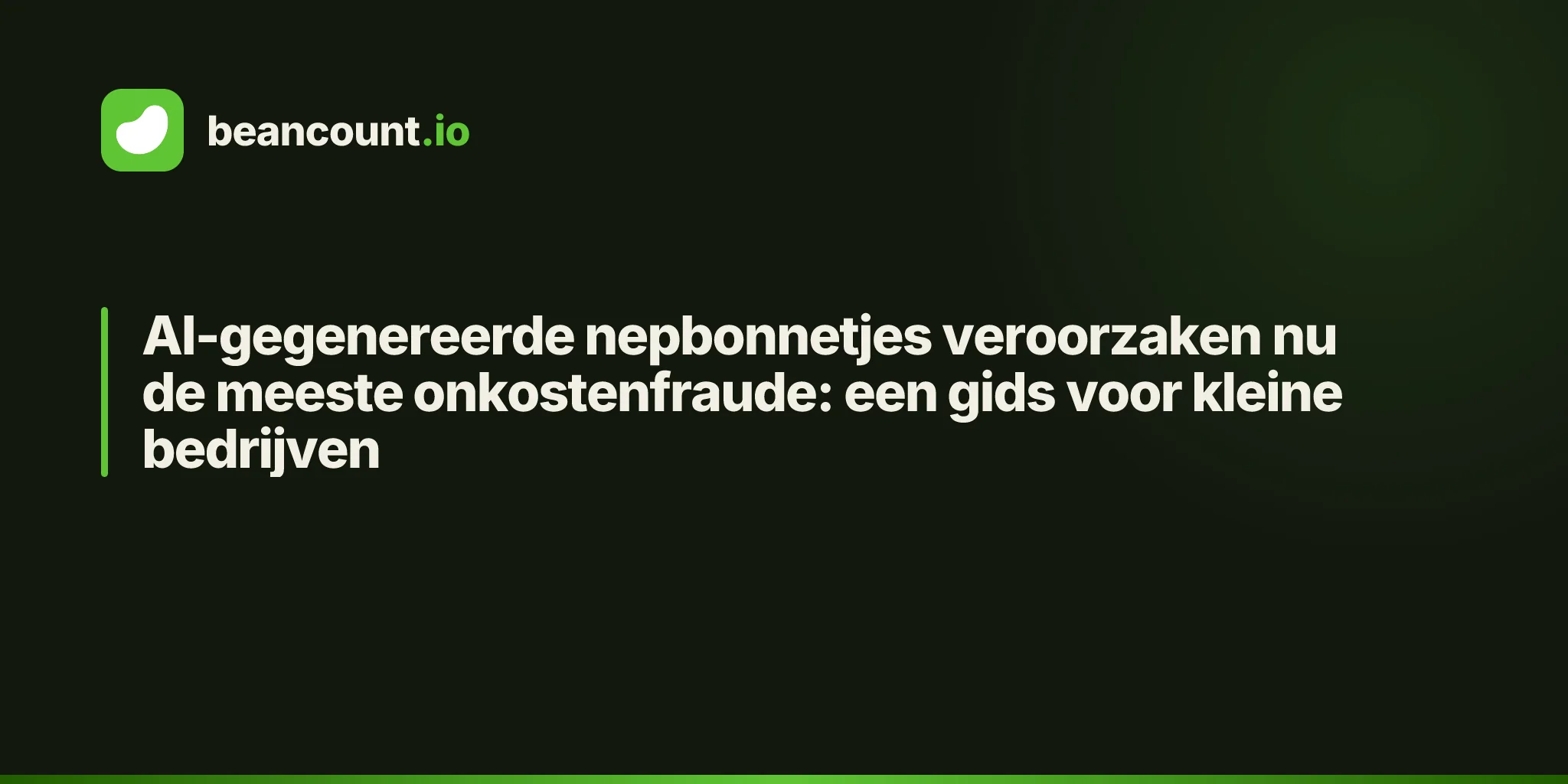AI-gegenereerde nepbonnetjes veroorzaken nu de meeste onkostenfraude: een gids voor kleine bedrijven