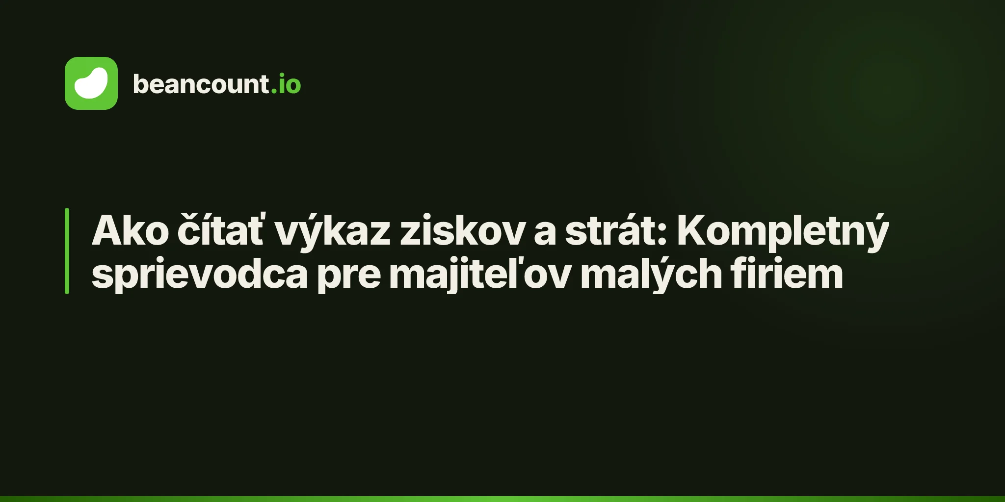 Ako čítať výkaz ziskov a strát: Kompletný sprievodca pre majiteľov malých firiem