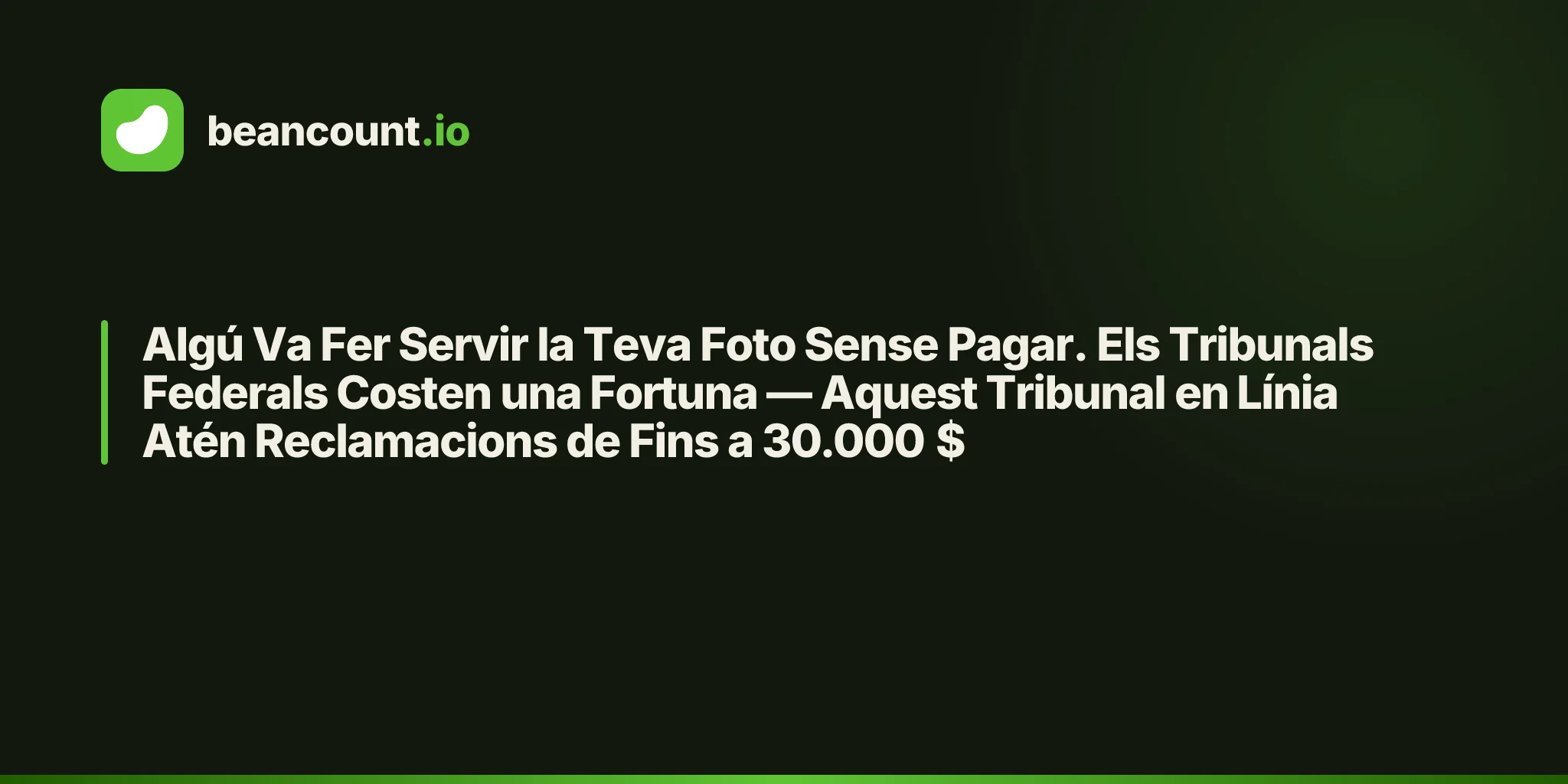 Algú Va Fer Servir la Teva Foto Sense Pagar. Els Tribunals Federals Costen una Fortuna — Aquest Tribunal en Línia Atén Reclamacions de Fins a 30.000 $