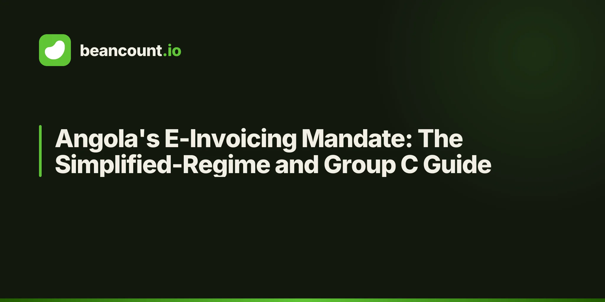 Angola's E-Invoicing Mandate: The Simplified-Regime and Group C Guide