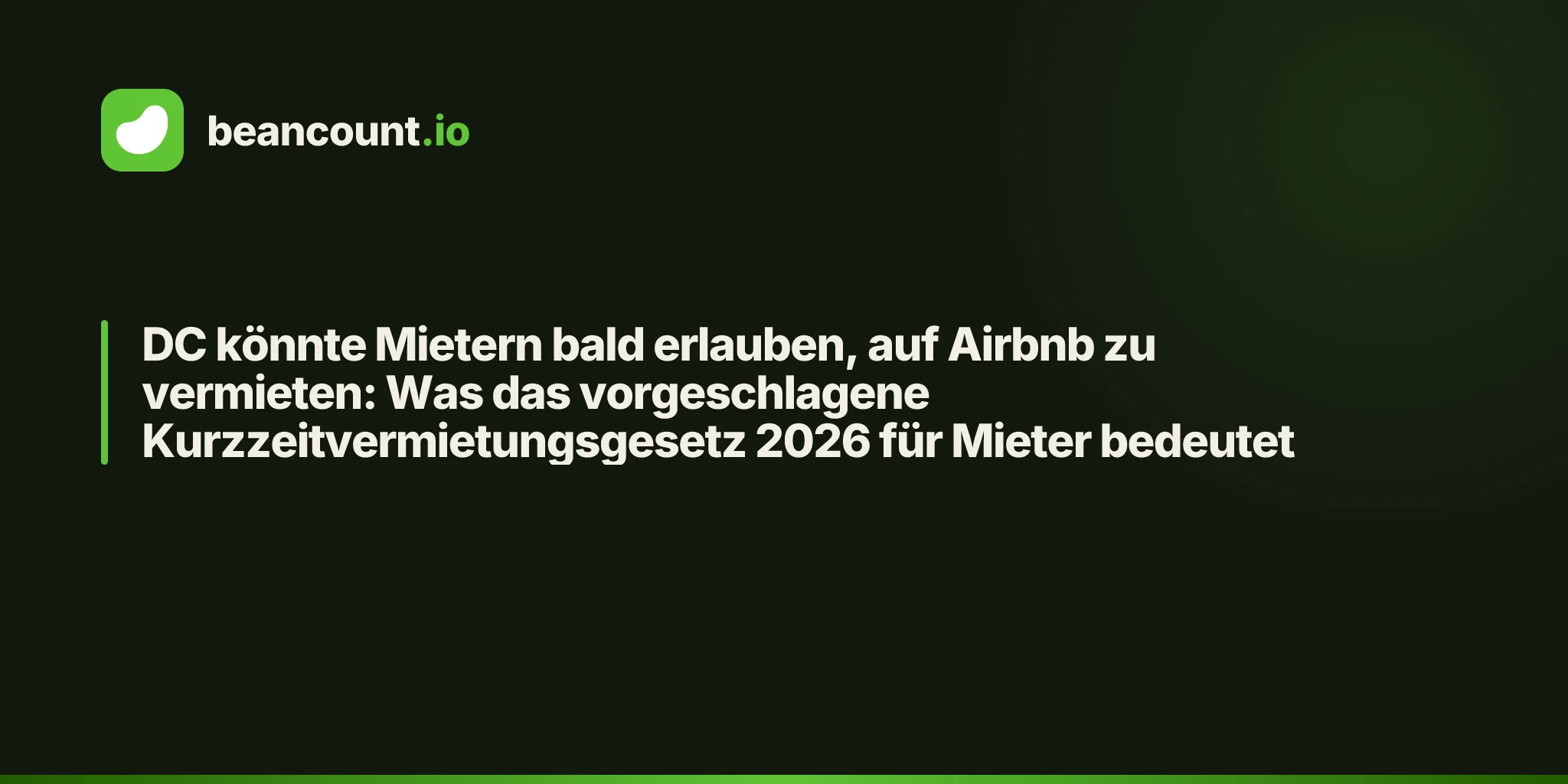DC könnte Mietern bald erlauben, auf Airbnb zu vermieten: Was das vorgeschlagene Kurzzeitvermietungsgesetz 2026 für Mieter bedeutet