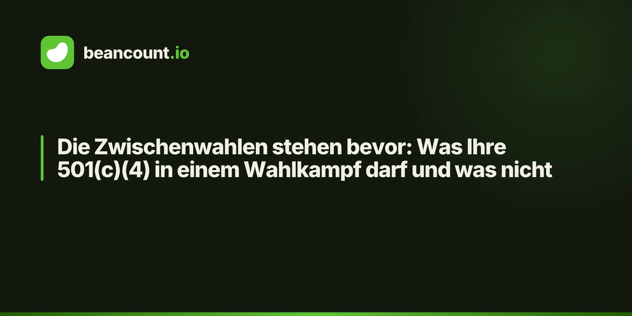 Die Zwischenwahlen stehen bevor: Was Ihre 501(c)(4) in einem Wahlkampf darf und was nicht