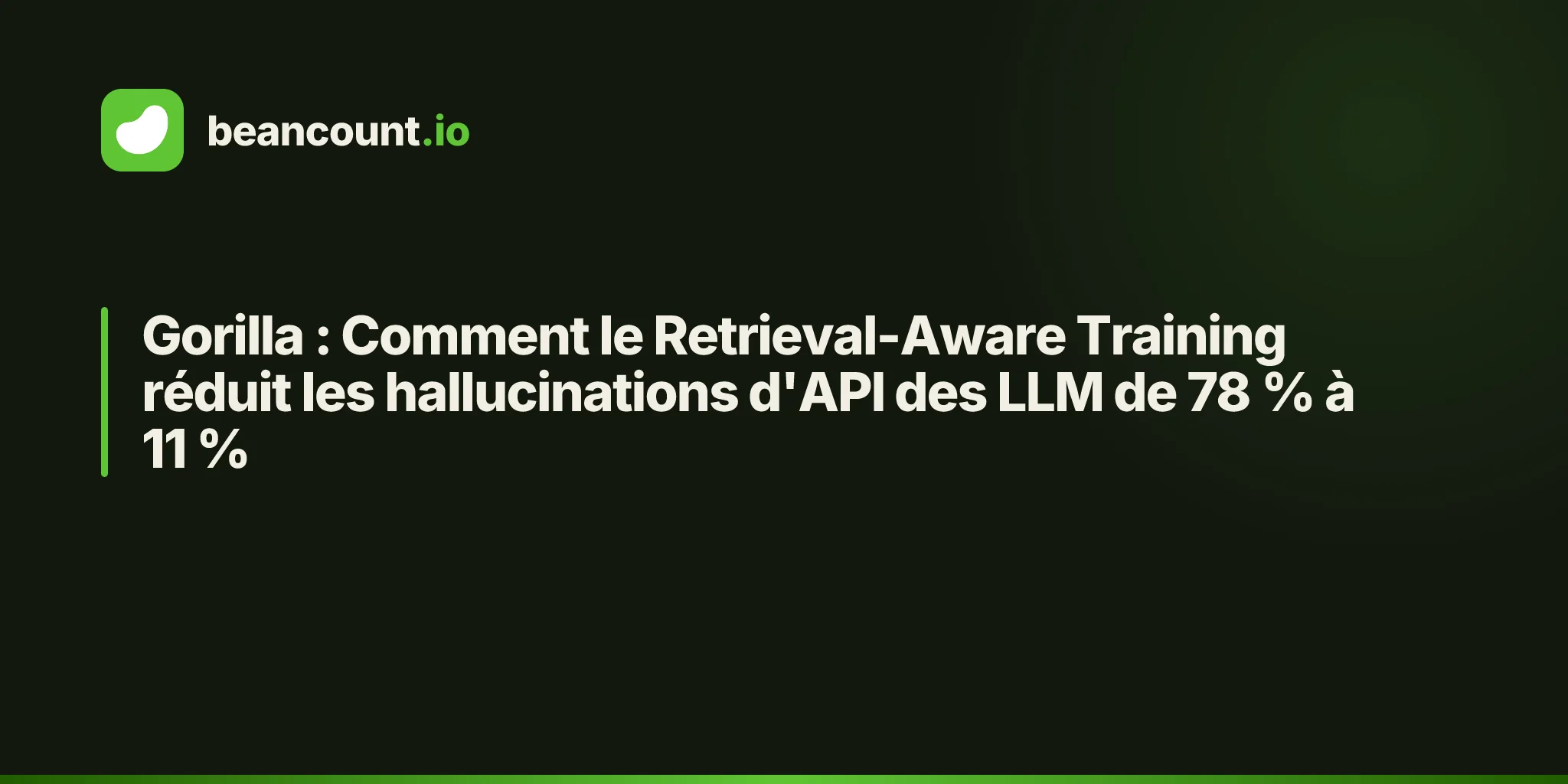 Gorilla : Comment le Retrieval-Aware Training réduit les hallucinations d'API des LLM de 78 % à 11 %