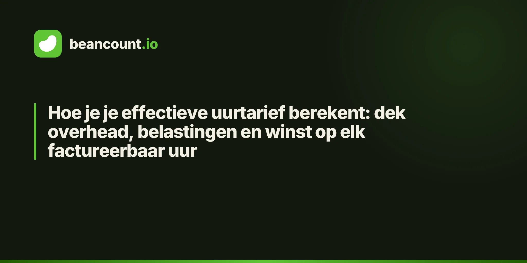Hoe je je effectieve uurtarief berekent: dek overhead, belastingen en winst op elk factureerbaar uur