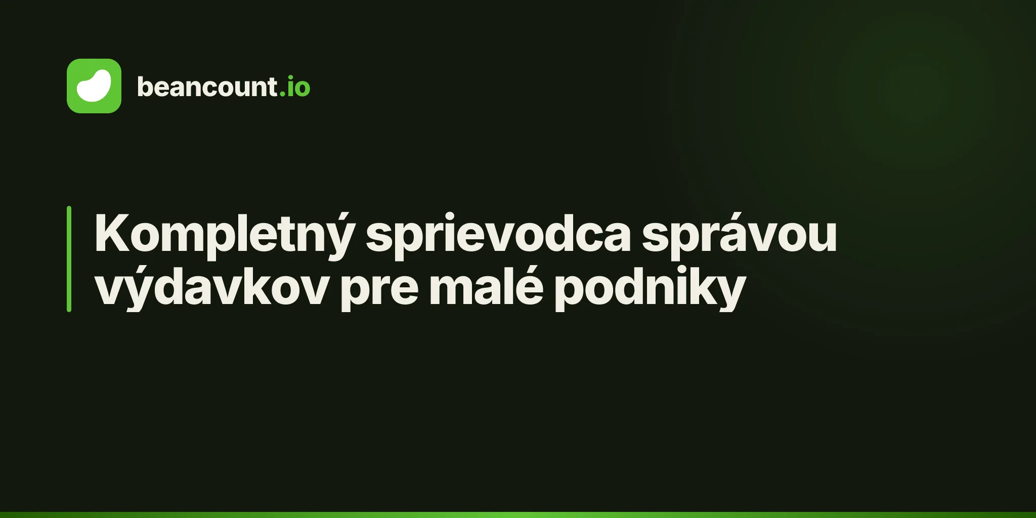 Kompletný sprievodca správou výdavkov pre malé podniky