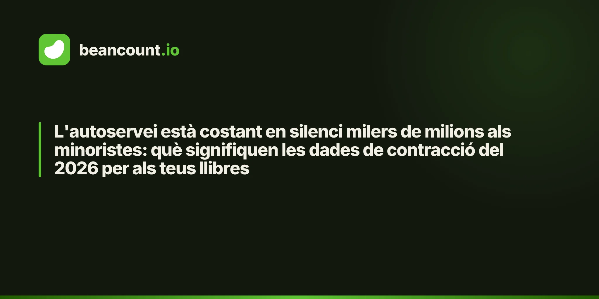 L'autoservei està costant en silenci milers de milions als minoristes: què signifiquen les dades de contracció del 2026 per als teus llibres