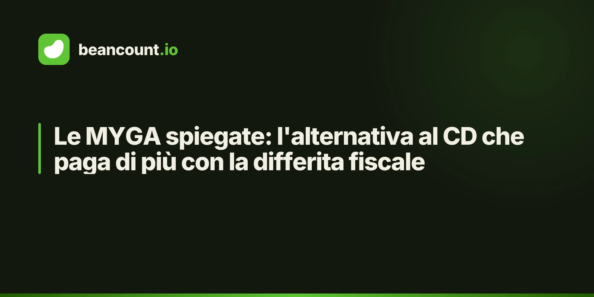 Le MYGA spiegate: l'alternativa al CD che paga di più con la differita fiscale