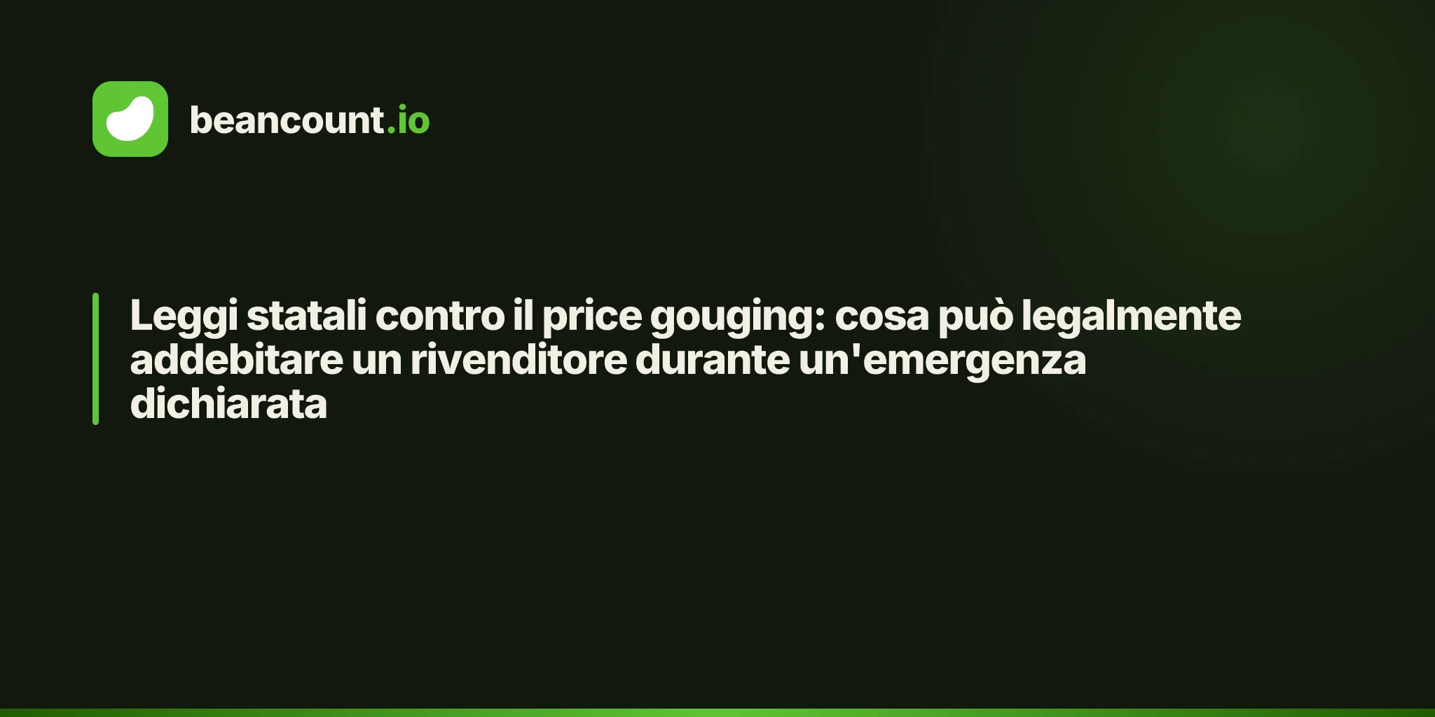 Leggi statali contro il price gouging: cosa può legalmente addebitare un rivenditore durante un'emergenza dichiarata