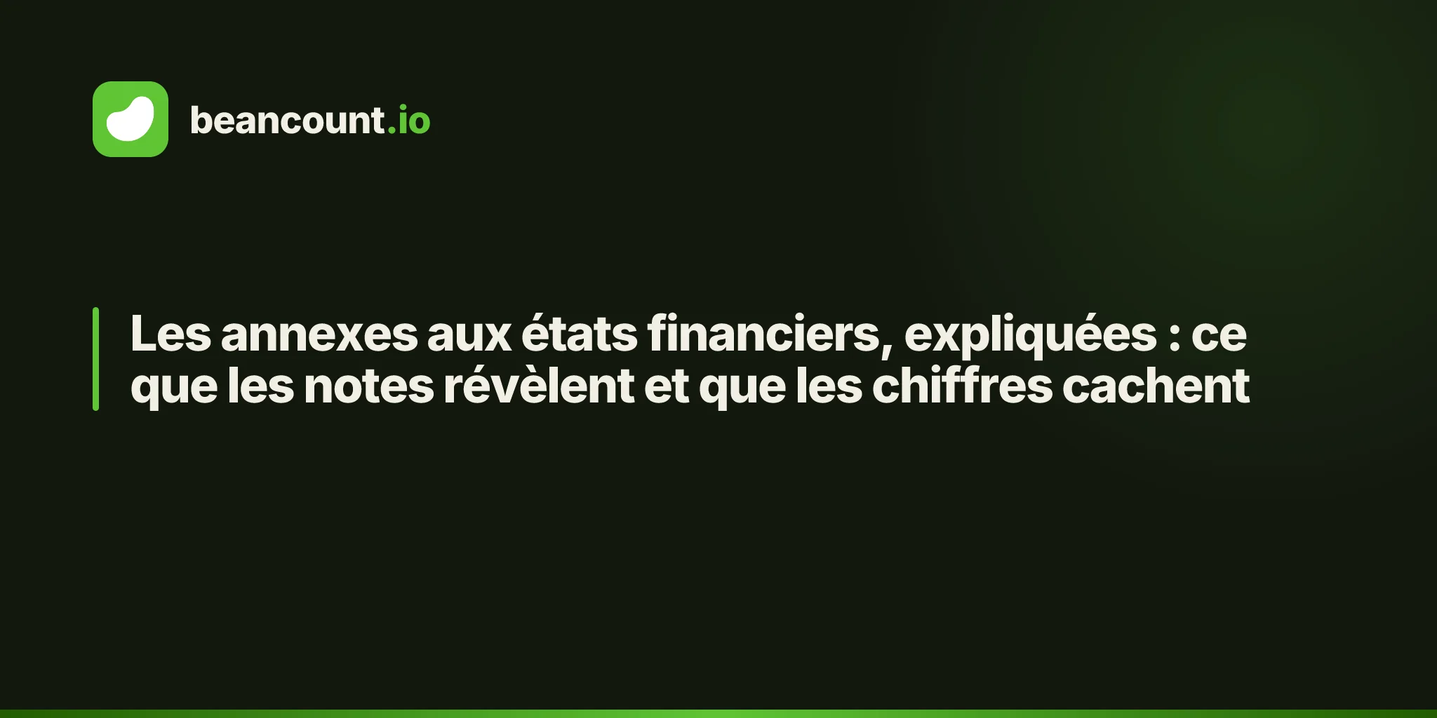 Les annexes aux états financiers, expliquées : ce que les notes révèlent et que les chiffres cachent