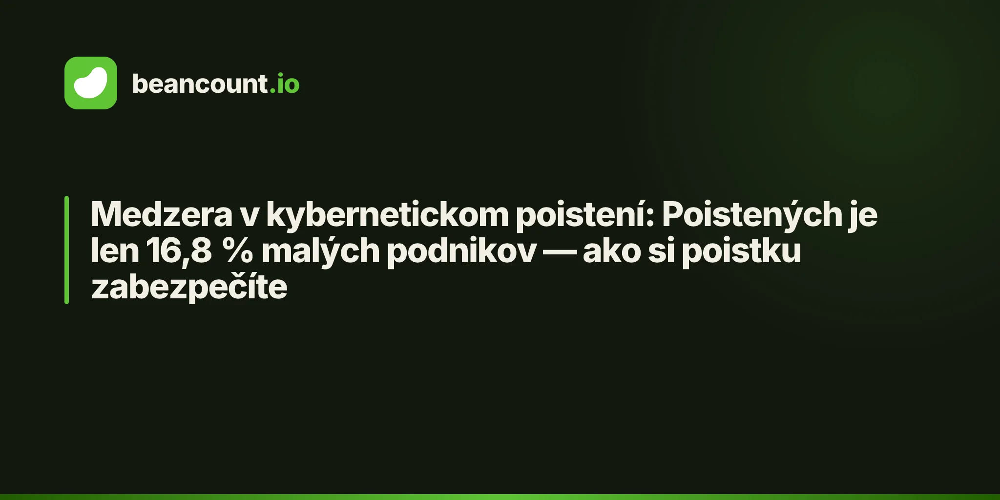 Medzera v kybernetickom poistení: Poistených je len 16,8 % malých podnikov — ako si poistku zabezpečíte