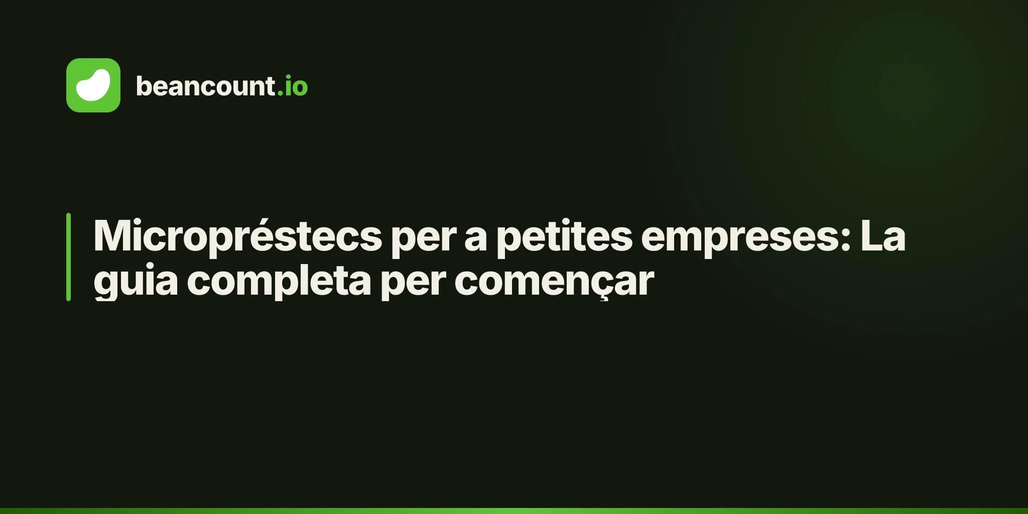 Micropréstecs per a petites empreses: La guia completa per començar