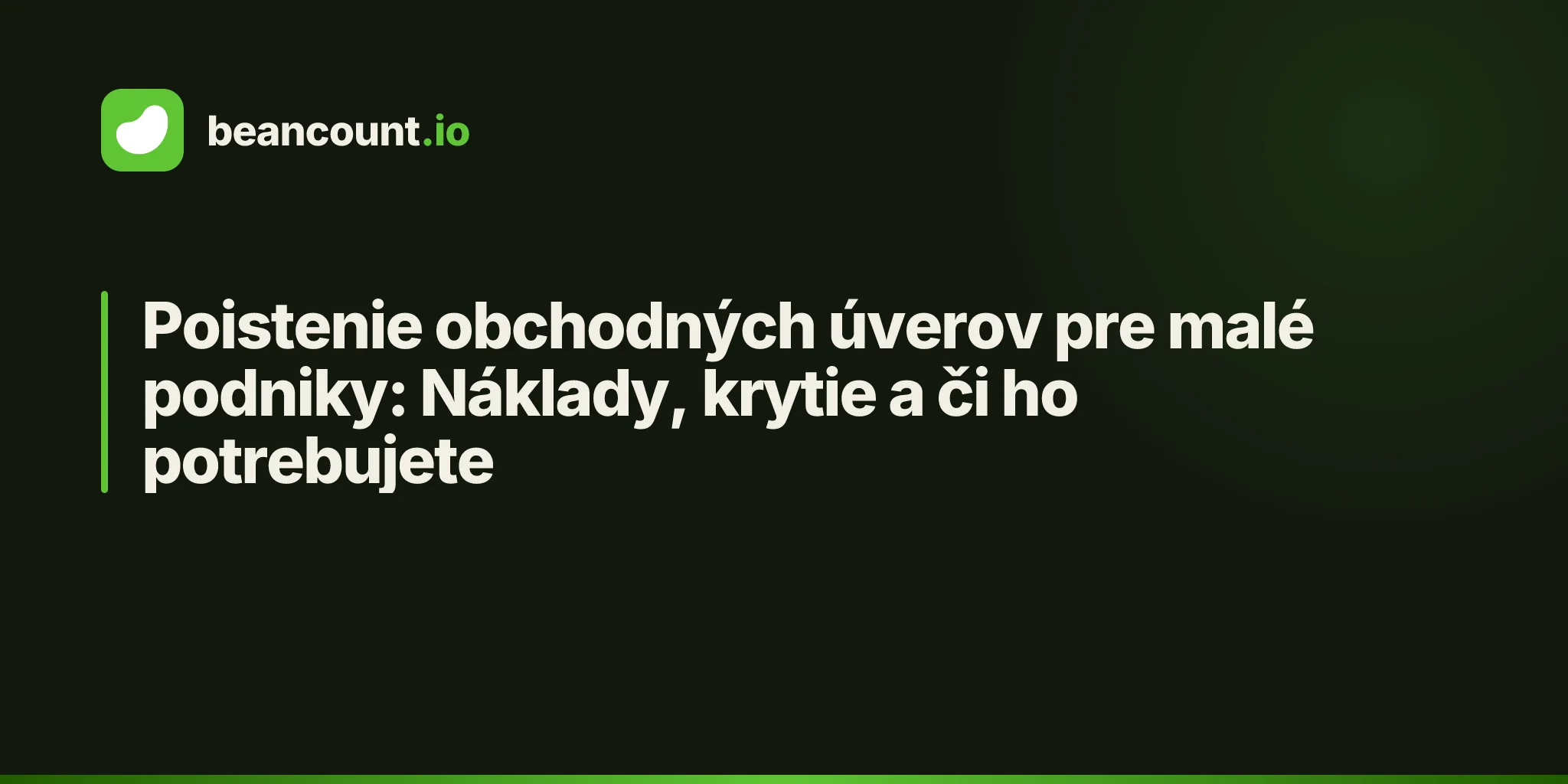 Poistenie obchodných úverov pre malé podniky: Náklady, krytie a či ho potrebujete