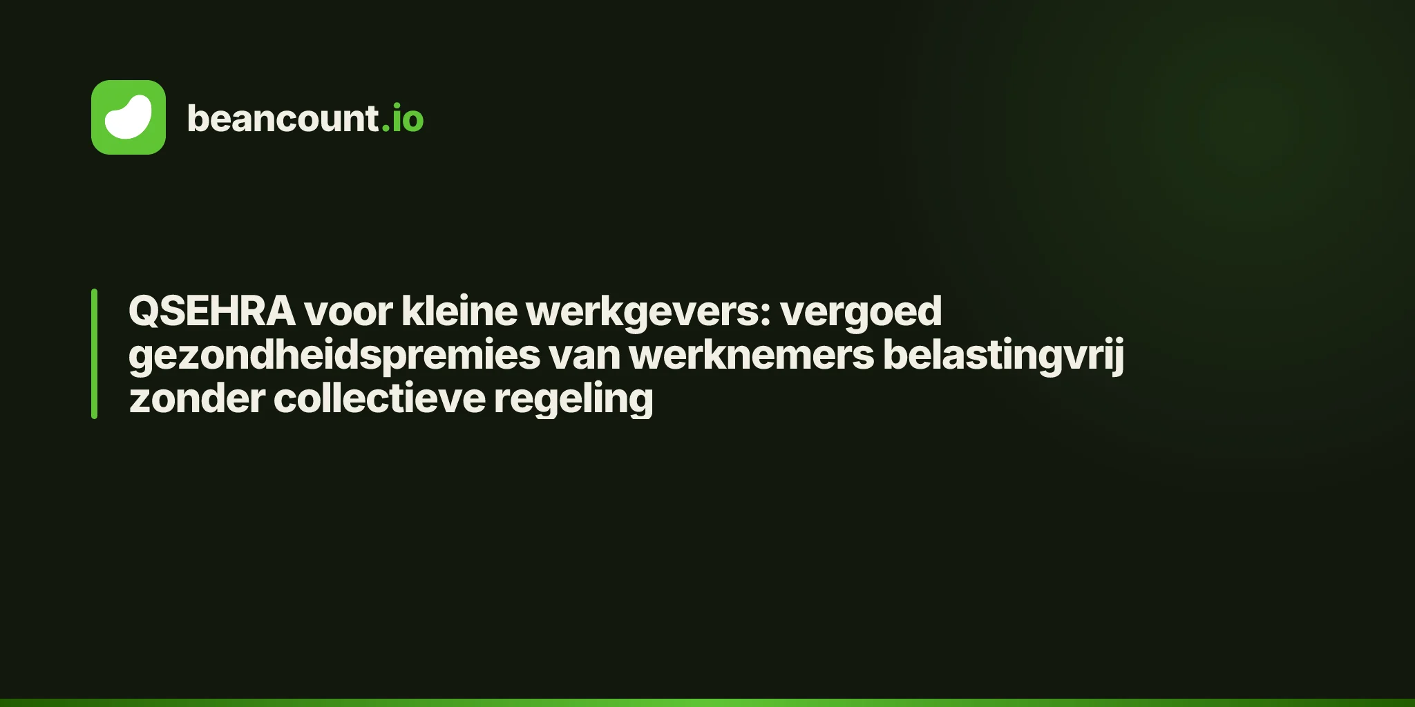 QSEHRA voor kleine werkgevers: vergoed gezondheidspremies van werknemers belastingvrij zonder collectieve regeling
