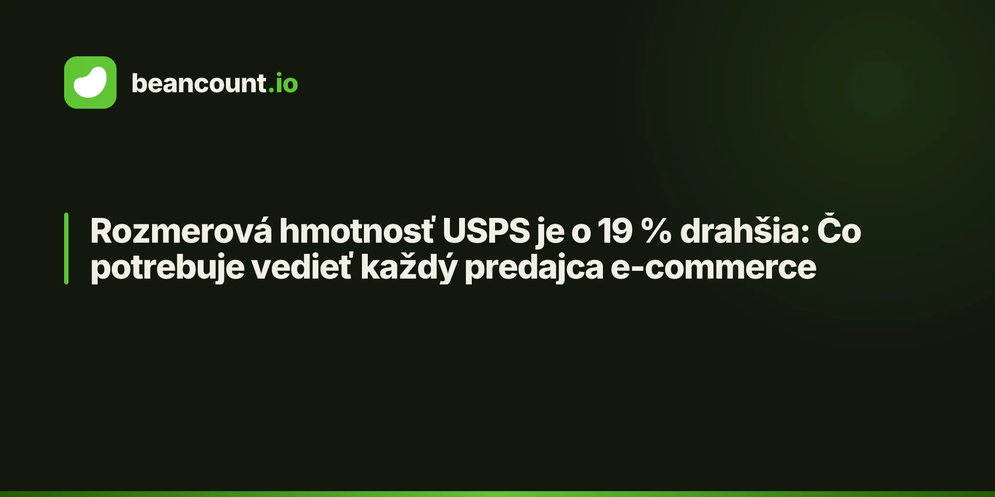 Rozmerová hmotnosť USPS je o 19 % drahšia: Čo potrebuje vedieť každý predajca e-commerce