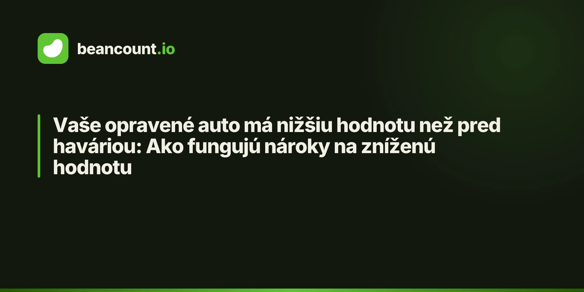 Vaše opravené auto má nižšiu hodnotu než pred haváriou: Ako fungujú nároky na zníženú hodnotu
