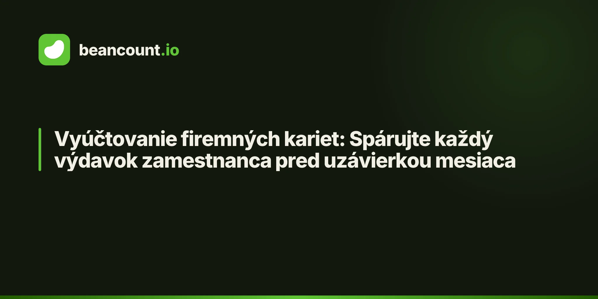 Vyúčtovanie firemných kariet: Spárujte každý výdavok zamestnanca pred uzávierkou mesiaca