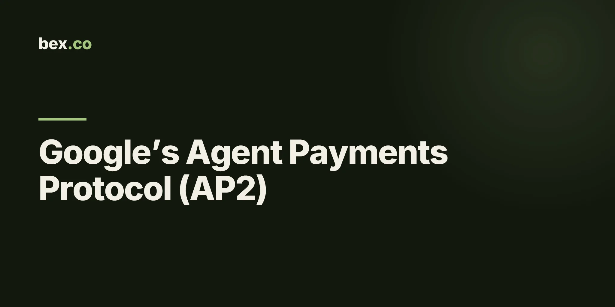 Google’s Agent Payments Protocol (AP2)