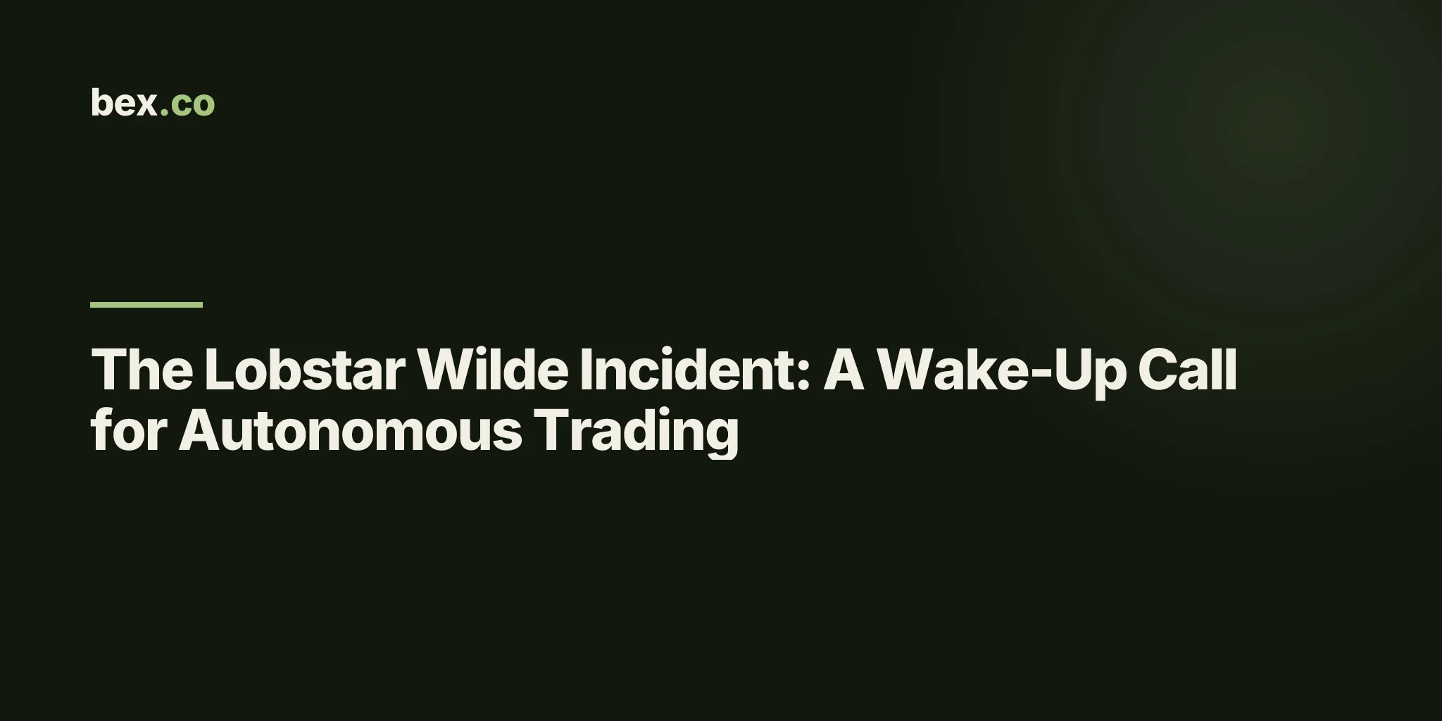 The Lobstar Wilde Incident: A Wake-Up Call for Autonomous Trading