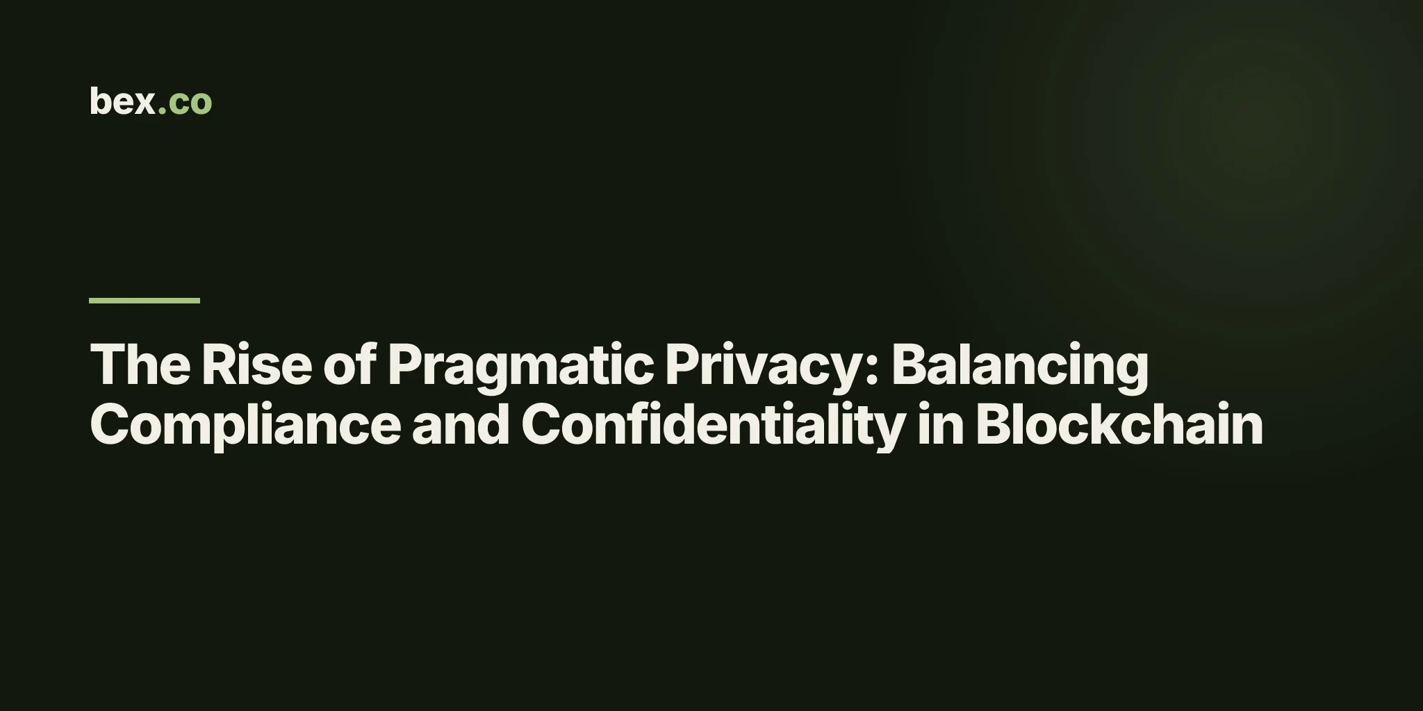 The Rise of Pragmatic Privacy: Balancing Compliance and Confidentiality in Blockchain