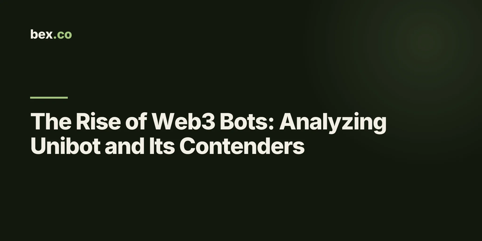 The Rise of Web3 Bots: Analyzing Unibot and Its Contenders